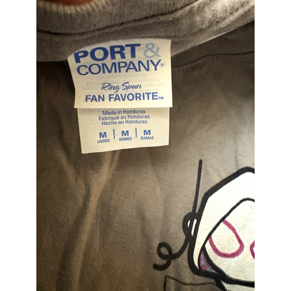 Marvel Spider-Gwen kawai Ghost Gray Women Shirt Size M short Sleeves - Picture 5 of 9